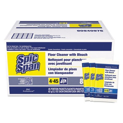 02010 Spic &amp; Span Floor  Cleaner w/ Bleach Powder 