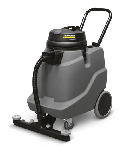NT 68/1, 18 GALLON WET/DRY VAC  W/ 24" SQUEEGEE &amp; TOOLS