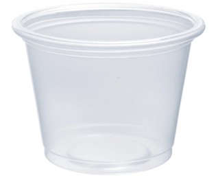 1OZ CONEX COMPLEMENTS POLYPRO  TRANSLUCENT PLASTIC PORTION 