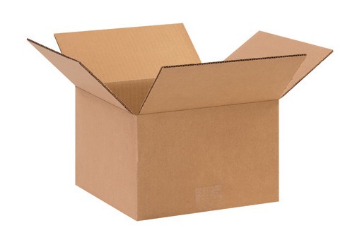 10x10x6 ECT-32 Kraft  Corrugated Box 25/Bundle 