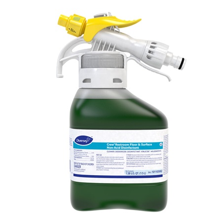 CREW 42 RESTROOM FLOR &amp;  SURFACE DISINFECT 1.6QT 2/CS