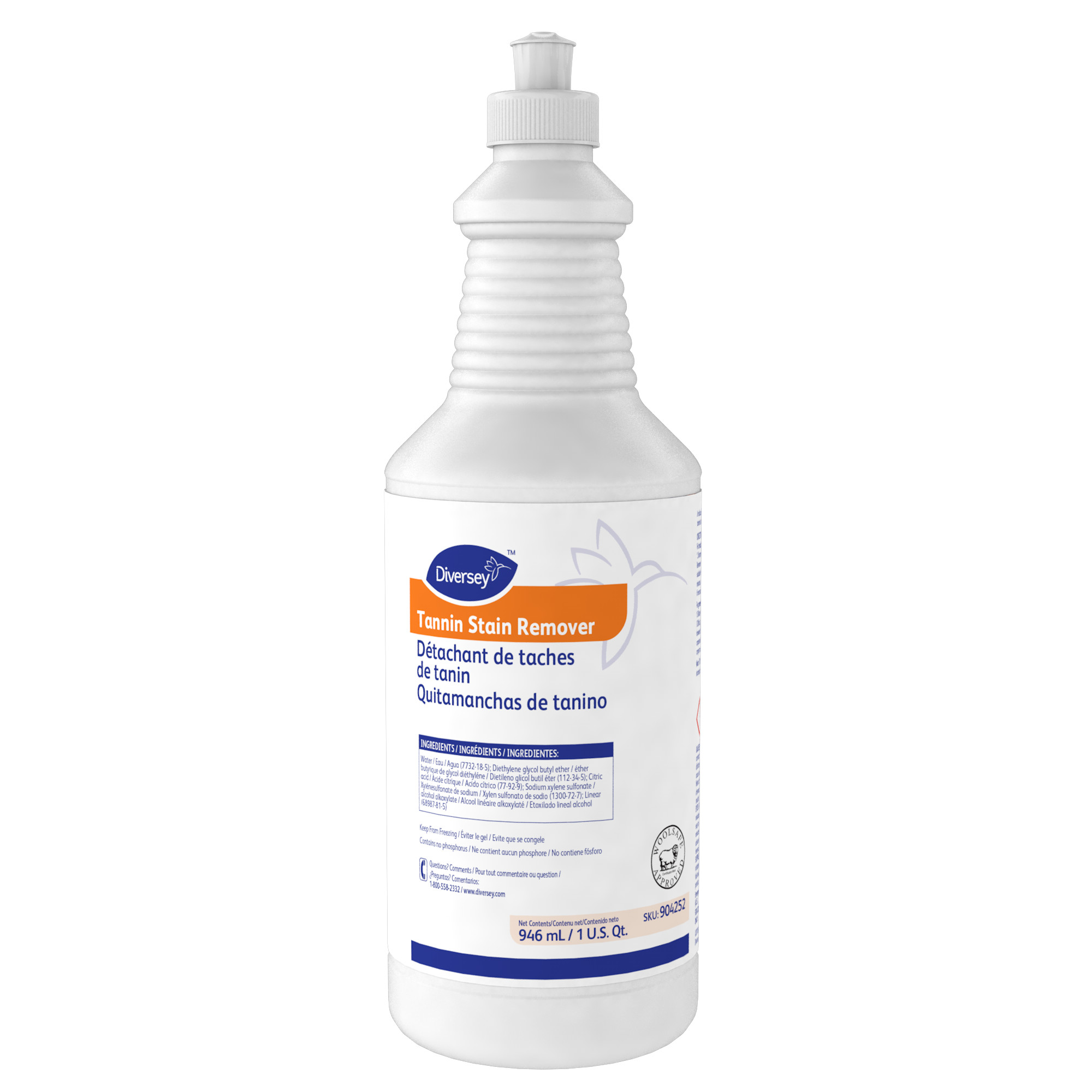 TANNIN STAIN REMOVER 6QT/CS,  OLD PART#DIV904252