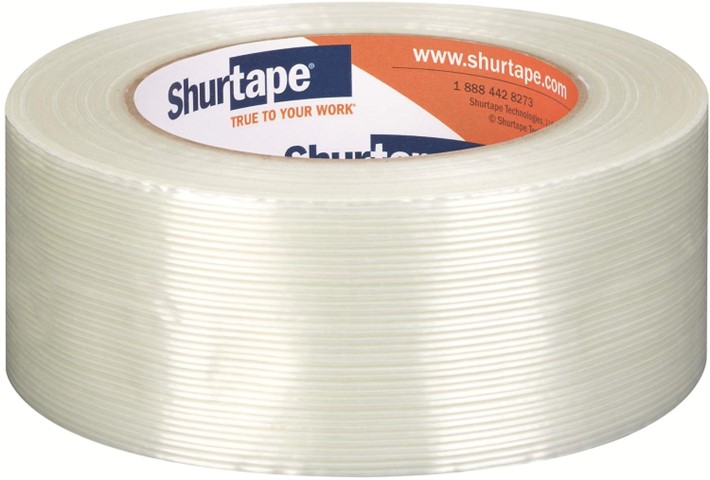 101230 GS490 2&quot;x55M Light Duty  Reinforced White Strapping 