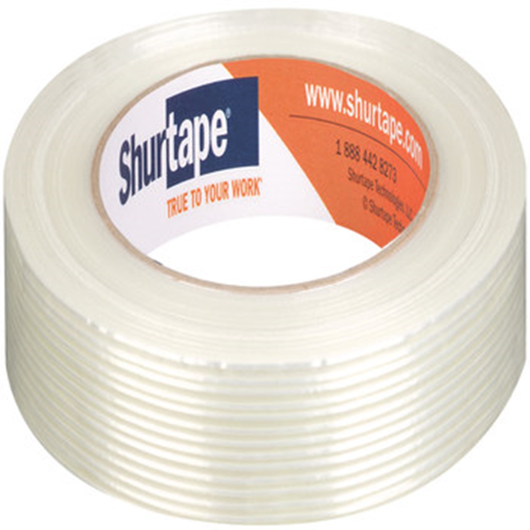 101374 GS521 18mmx55M Clear  Strapping Tape 48Rl/Case