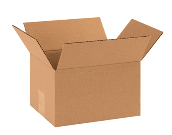 10x8x6 ECT-32 Kraft Corrugated  Box 25/Bndl 750/BL