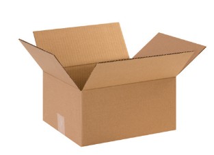 12x10x6 ECT-32 Kraft  Corrugated Box 25/Bndl 500/BL