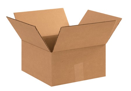 12x12x6 ECT-32 Kraft  Corrugated Box 25/Bndl 500/Bl