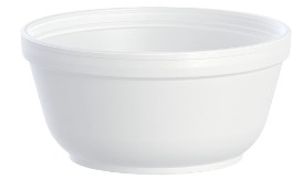 12OZ J CUP INSULATED WHITE EPS  FOAM BOWL 500/CS 15CS/PLLT