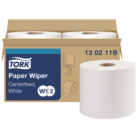WIPER 2PLY CF 330 UNIV WHITE 2/800 (W1)