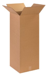 14X14X36 ECT-32 TALL  CORRUGATED BOX 15/BNDL 