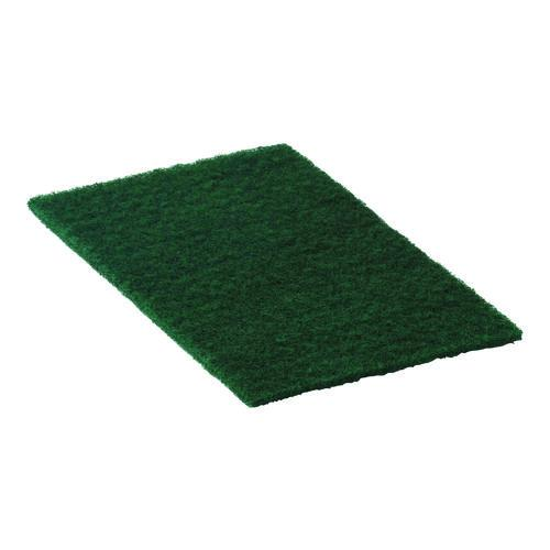 6" X 9" GREEN MEDIUM DUTY  SCOURING PADS, 20EA/CASE