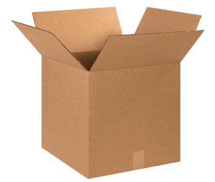 15x15x15 ECT-32 Kraft  Corrugated Box 25/Bndl 250/Bl