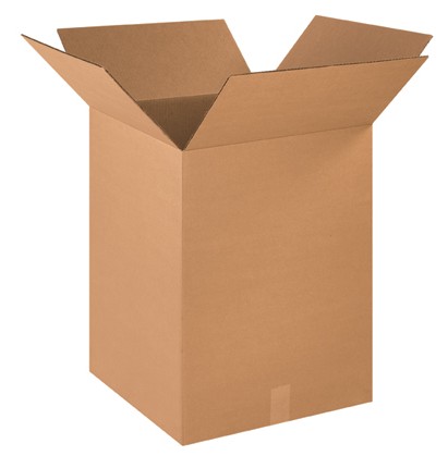 18x18x24 ECT-32 Tall  Corrugated Boxes 15/Bndl 