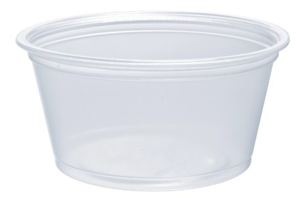 2OZ CONEX COMPLEMENTS POLYPRO  TRANSLUCENT PLASTIC PORTION 