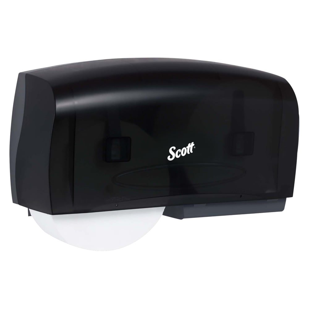 Scott Essential Coreless Jumbo 
Roll Toilet Paper Black 
Dispenser 1/Ea 