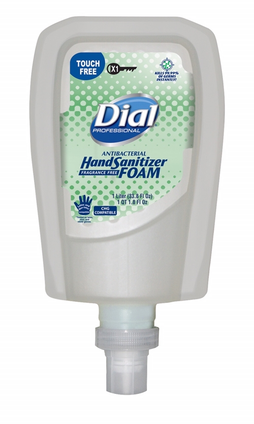 16786 Dial Foaming Hand  Sanitizer 1L 3/CS (2182856)