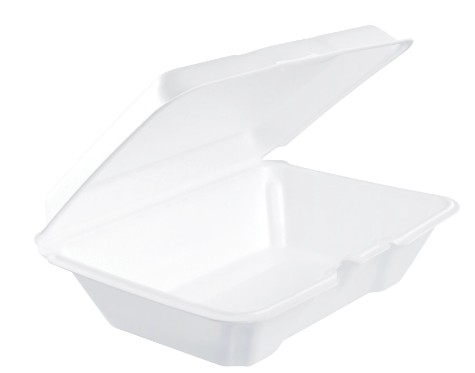9.3" X 6.4" X 2.9" WHITE  INSULATED XPS FOAM 