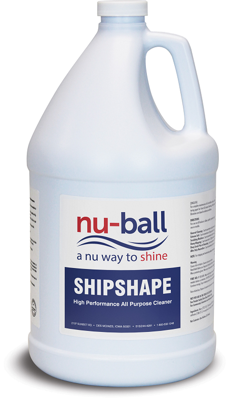 NU-BALL SHIPSHAPE ALL-PURPOSE  CLEANER - 1GAL (4/CS)