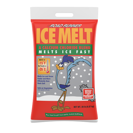 ROAD RUNNER 20# BAG 100/PALLET ICE MELT