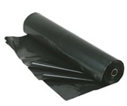 20&#39;x100&#39; Black 6Mil Poly  Sheeting Rolls - 53 Rolls per 