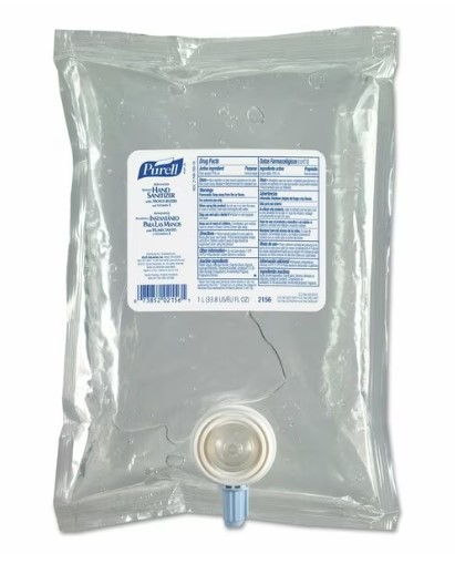 2156-08 Purell Hand Sanitizer 
NXT Refill 1000ml 8/CS