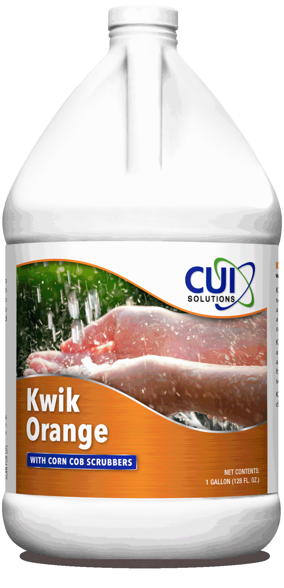 4500-4 Kwik Orange Hand Cleaner w/Grit 1-GAL 4/CS