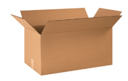 24x12x12 ECT-32 Corrugated  Kraft Box 20/Bndl 240/Bl