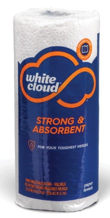 25820 Kruger 2Ply White Clound  Select-A-Size KRT 5.9"x11" 