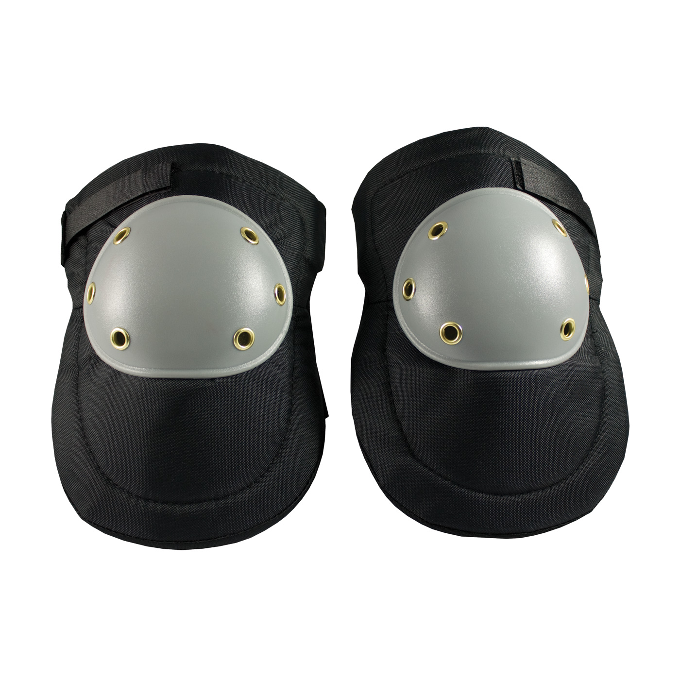 HARD PLASTIC CAP KNEE PADS  ADJUSTABLE HOOK &amp; LOOP CLOSURE 