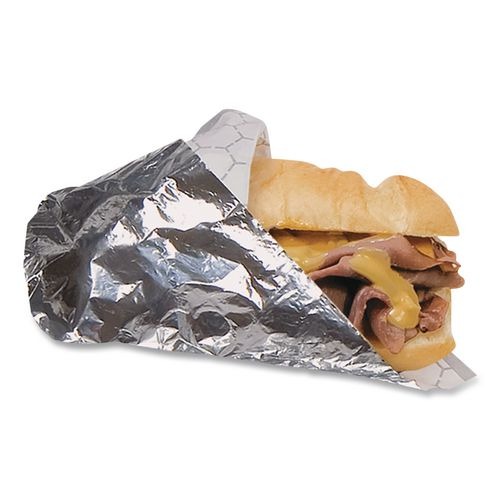 14"X16" SILVER FOIL SANDWICH WRAP INSULATED   2/500'S