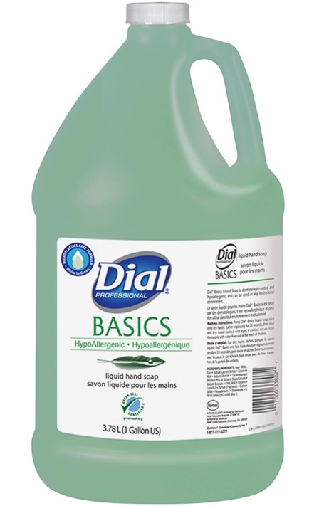 33809 Dial Basics  Hypoallergenic Liquid Hand 