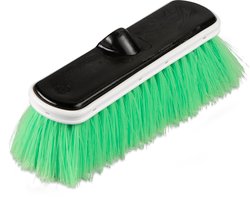 10" FLO-THRU BRUSH W/FLAGGED NYLEX BRISTLES GREEN 12CS