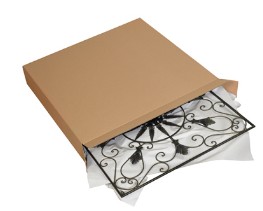 36 X 5 X 30" ECT-32-C KRAFT  CORRUGATED SIDE LOAD BOX 