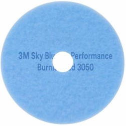 3M Sky Blue Burnish Pads