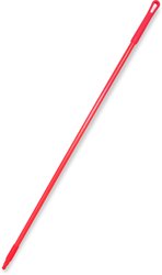 60" FIBERGLASS HANDLE 1IN DIAM  RED, 12/CS