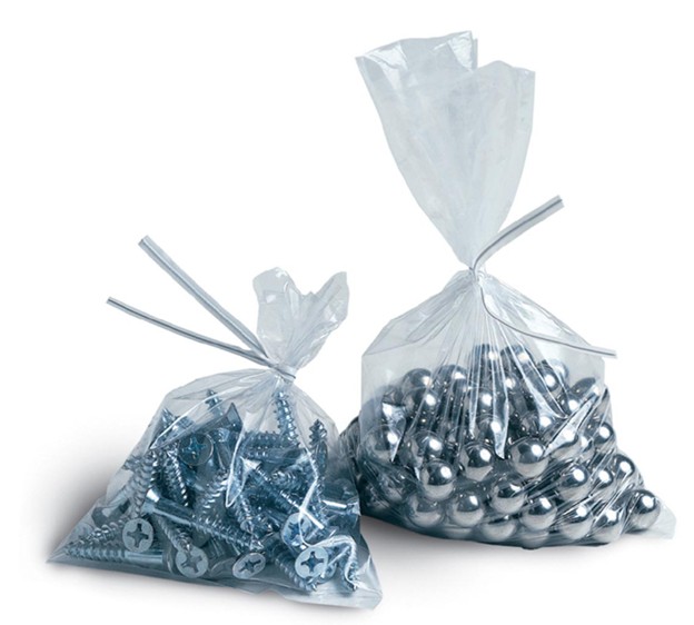 40F-0810 8"x10" 4Mil LDPE Flat  Bag 1000/Case