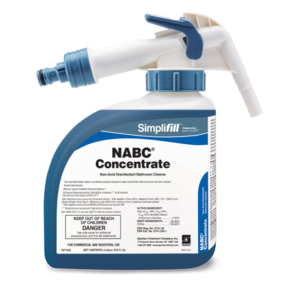 SIMPLIFILL NABC  CONCENTRATE  NON-ACID DISINFECTANT - 2 L 