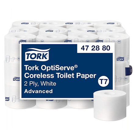 TP 2PLY ADVC HIGH CAPACITY  CORELESS T7 36/1000