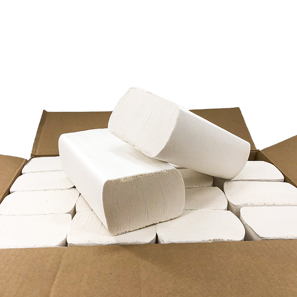 529 Merfin Premium TAD 
Multifold White Towel 
9.5&quot;x9.2&quot; 250/Pk 16Pk/Cs 