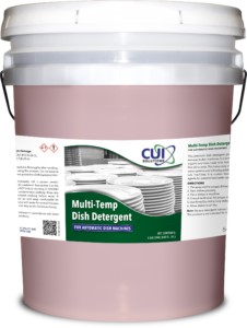 CU-5412-D5 Multi-Temp Dish 
Detergent 5Gal Pail 1/Bucket