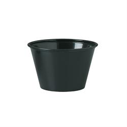 P325E 3.25oz Black Souffle Cup SOLO 2500/case