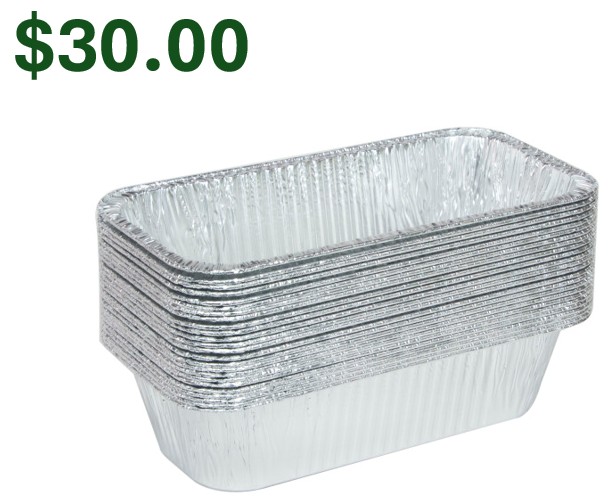 6062XH Third-Size 93oz Deep  Foil Pan 11.75&quot;x5.6&quot;x3.3&quot; 