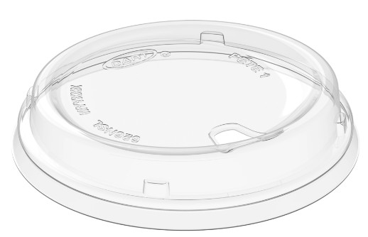12-24OZ PRIMA PET PLASTIC  SIP-THRU CLEAR LID FOR PLASTIC 