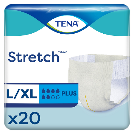 ADULT DIAPERS SIZE L/LX 41"- 64" BEIGE 20/PK 4PK/CS