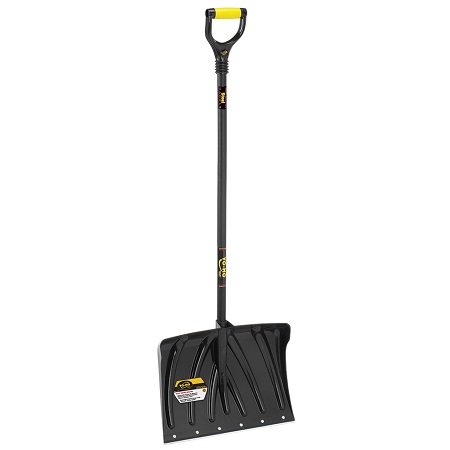 18" POLY SHOVEL WEAR STRIP  VINYL JACKETED STEEL HANDLE 