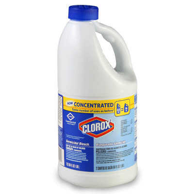 Clorox Germicidal Bleach 
121oz/Bottle 3/Cs