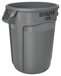 FG263288GRAY BRUTE CONTAINER W/O LID 32 GAL 1/EA