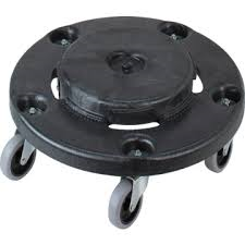 FG264000BLA BLACK DOLLY FOR BRUTE CONTAINER 1/EA