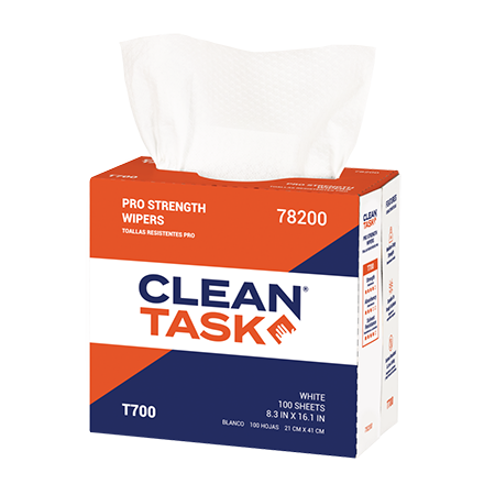 CLEAN TASK PRO STRENGTH T700  JUMBO ROLL WIPERS, 870 SHEETS 