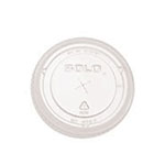 610TS/L10C Lid Clear Straw Slotted Dart 1000/case (FOR 